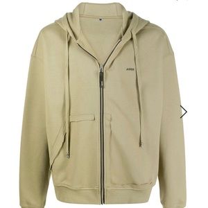 Ader Error Zip Front Hoodie